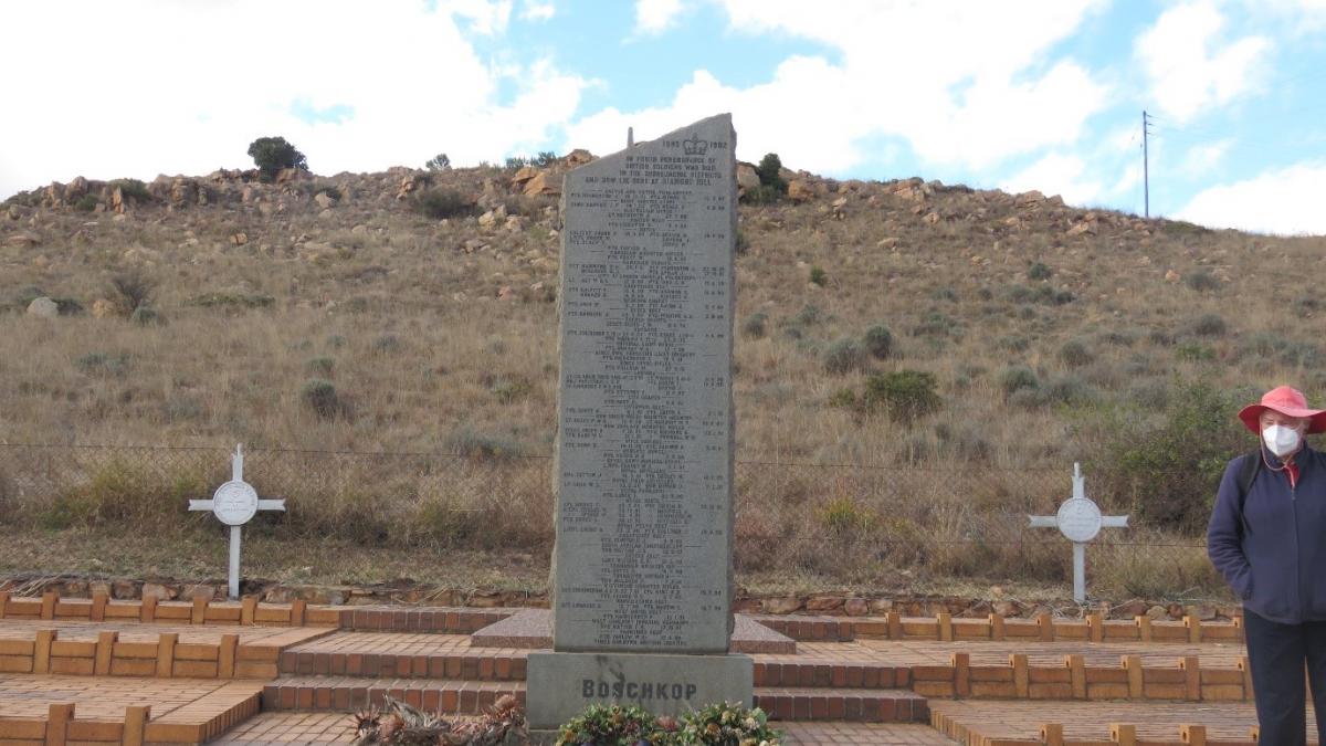 British military cemetery at Kleinfontein 